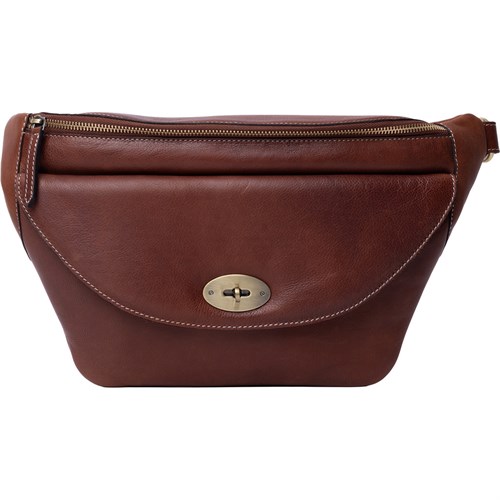 Re:Designed Saya Bumbag med Messing spænde, Cognac